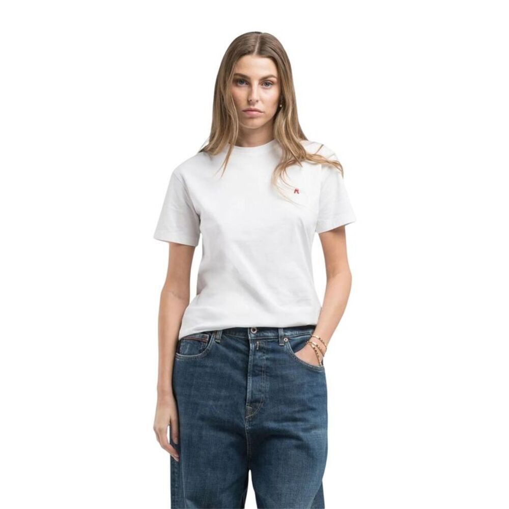 Replay White Cotton Women's T-Shirt